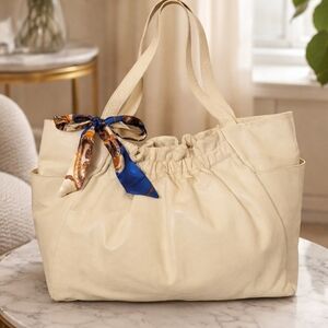 HOBO International Vintage Cream Tote Bag